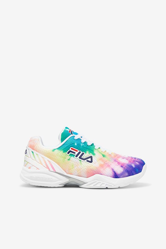 Fila Tennis Shoes Womens Multicolor - Axilus 2 Energized Tie Dye - Philippines 4263108-ZT